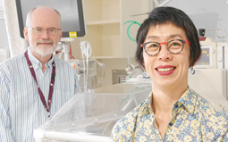 Professors Lex Doyle and Jeanie Cheong