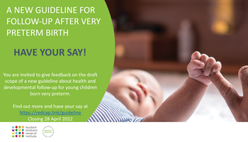 Have your say! Public consultation for scope of proposed guideline now open